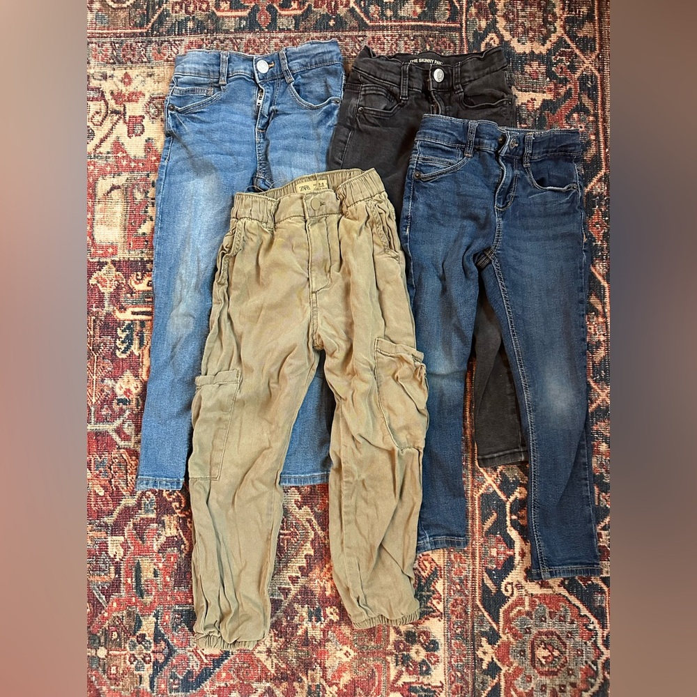 Zara Boys Size 5-6 Years Jeans/Pants Bundle